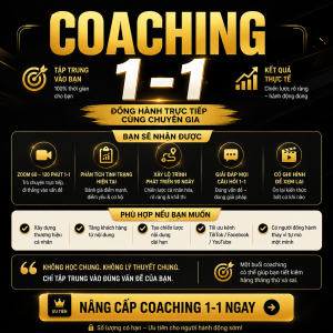 Cố Vấn 1-1 Zoom cùng Trung Công Nghệ